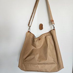 Karine Dupont Canvas Shoulder Bag